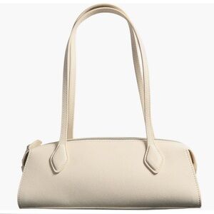 Mango Faux Leather Bowling Bag